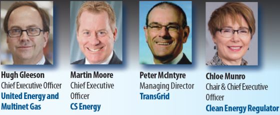 Speakers at Eastern Australia's Energy Markets Outlook conference in Sydney 2014